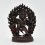 Machine Made Copper Alloy in Oxidation Finish 5" Vajrakilaya Statue