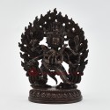 Machine Made Copper Alloy in Oxidation Finish 5" Vajrakilaya Statue