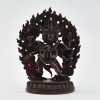 Machine Made Copper Alloy in Oxidation Finish 5" Vajrakilaya Statue