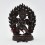 Machine Made Copper Alloy in Oxidation Finish 5" Vajrakilaya Statue
