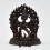 Machine Made Copper Alloy in Oxidation Finish 5" Yamantaka Statue