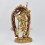 Hand Made Copper Alloy with Gold Gilded and Face Painted 14" Vajravarahi Jogini Statue
