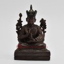 Hand Made Copper Alloy in Oxidation Finish 5.5" The 9th Karmapa - Wangchuk (Wangchug) Dorje Statue