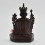 Hand Made Copper Alloy in Oxidation Finish 5.5" The 9th Karmapa - Wangchuk (Wangchug) Dorje Statue