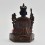 Hand Made Copper Alloy in Oxidation Finish 5.5" The 16th Karmapa - Rangjung Rigpe Dorje Statue
