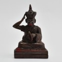 Hand Made Copper Alloy in Oxidation Finish 5.25" The 16th Karmapa - Rangjung Rigpe Dorje Statue