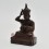 Hand Made Copper Alloy in Oxidation Finish 5.25" The 16th Karmapa - Rangjung Rigpe Dorje Statue