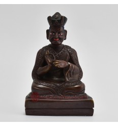 Hand Made Copper Alloy in Oxidation Finish 5.25" The 1st Karmapa - Düsum Khyenpa Statue