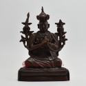 Hand Made Copper Alloy in Oxidation Finish 9" The 5th Karmapa - Deshin Shekpa Statue