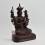Hand Made Copper Alloy in Oxidation Finish 9" The 5th Karmapa - Deshin Shekpa Statue