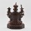 Hand Made Copper Alloy in Oxidation Finish 9" The 5th Karmapa - Deshin Shekpa Statue