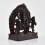 Machine Made Copper Alloy in Oxidation Finish  4.5" Palden Lhamo Statue