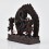 Machine Made Copper Alloy in Oxidation Finish  4.5" Palden Lhamo Statue