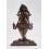 Fine Quality 13.25" Panjarnata Mahakala Oxidized Copper Alloy Statue from Patan, Nepal