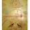 33.25" x 23.5" Guru Rinpoche Thangka Painting