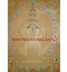 1000 Armed Avalokiteshvara Thangka Painting