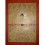 33.25" x 24.75" Shakyamuni Buddha Thangka Painting