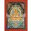 47.5" x 35" Maitreya Buddha Thangka Painting