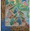 47.5" x 35" Maitreya Buddha Thangka Painting