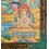 46.5" x 34.5" White Tara Thangka Painting