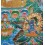 33.25" x 23.75" Chenrezig Thangka Painting