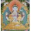 33.5" x 24.25" Chenrezig Thangka Painting