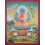 Fine Quality 26.75" x 20.75" Aparmita Tibetan Buddhist Karmakoti Thangka/Thanka Painting from Patan, Nepal