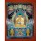 47" x 36"- Shakyamuni Buddha Thangka Painting