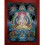 48" x 36.75" Chenrezig Thangka Painting