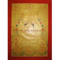43" x 32" Guru Rinpoche Thangka Painting