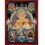 66.5" x 50" Pancha Jambhala Thangka Painting