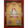 44" x 32"- 108 White Tara Thangka Painting