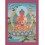 17" x 12.75" Amitabha Buddha Thangka Painting