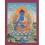 17.25" x 12.75" Medicine Buddha Thangka Painting