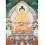 45" x 32.5" Shakyamuni Buddha Thangka Painting