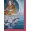 26.5" x 20.25" Guru Rinpoche Thangka Painting