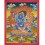 29.25" x 22.5" Vajrapani Thangka Painting