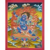 29.25" x 22.5" Vajrapani Thangka Painting