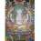 29.5" x 22.5" Chenrezig Thangka Painting