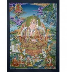 41.75" x 30.25" High Quality Guru Padmasambhava Thankga