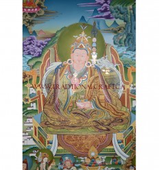 41.75" x 30.25" High Quality Guru Padmasambhava Thankga