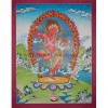 26.5" x 20.25" Kurukulla Thangka Painting