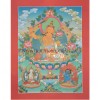 32" x 24" Manjushri Thangka Painting