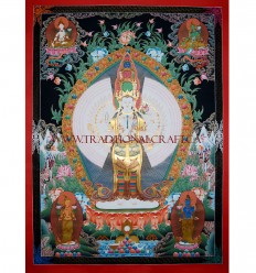 67" x 50"- 1000 Armed Avalokiteshvara Thangka Painting