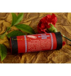 Tibetan Red-Sandalwood Incense Sticks - Resins-Natural Herbal-Handmade frm Nepal