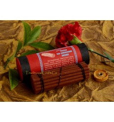 Tibetan Red-Sandalwood Incense Sticks - Resins-Natural Herbal-Handmade frm Nepal
