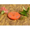 Handcarved and Handpainted Buddha Eyes Wooden Tibetan Incense Burner from Nepal