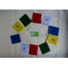 Green Tara Tibetan Prayer Flag - Handmade From Nepal for altars, cars or doors