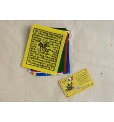 Wind Horse Tibetan Prayer Flag - Handmade From Nepal for altars, cars, doors