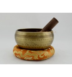 Fine Quality Hand Beaten 4.5" Tibetan Singing Healing Meditation Bowl From Nepal